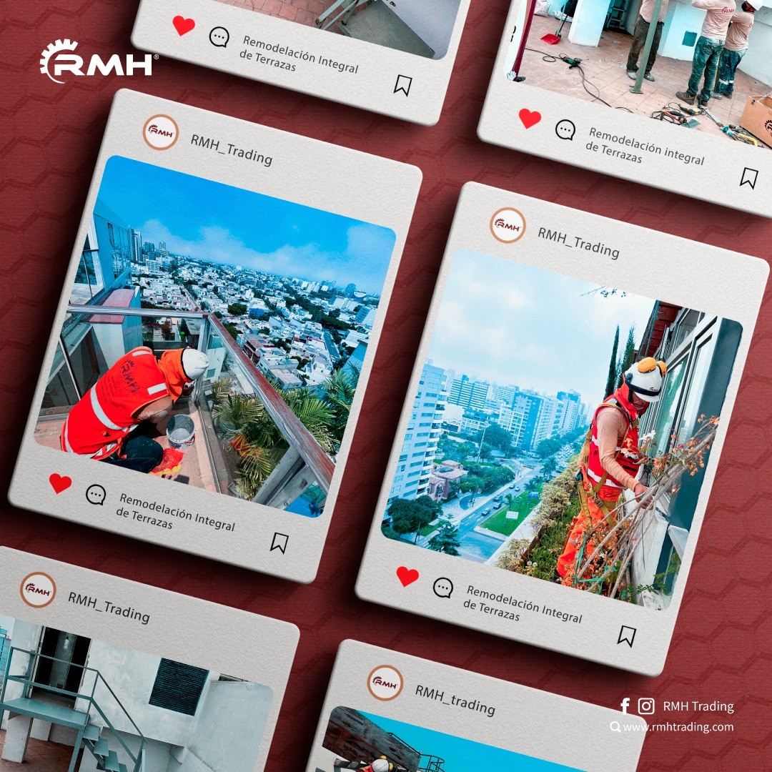 Portada de Instagram de RMH Trading: Transformación