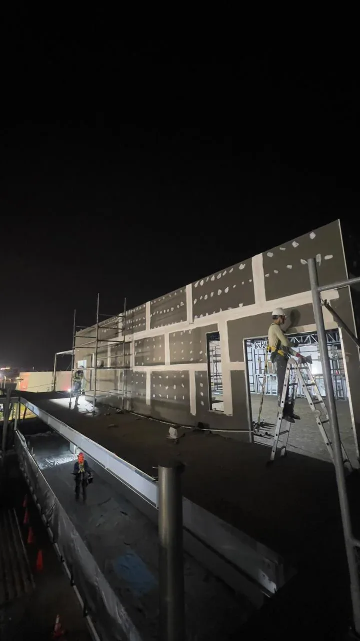 Implementación y cerramiento de drywall · fotografía 6