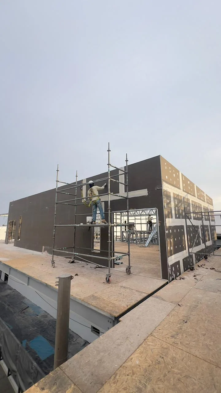 Implementación y cerramiento de drywall · fotografía 7