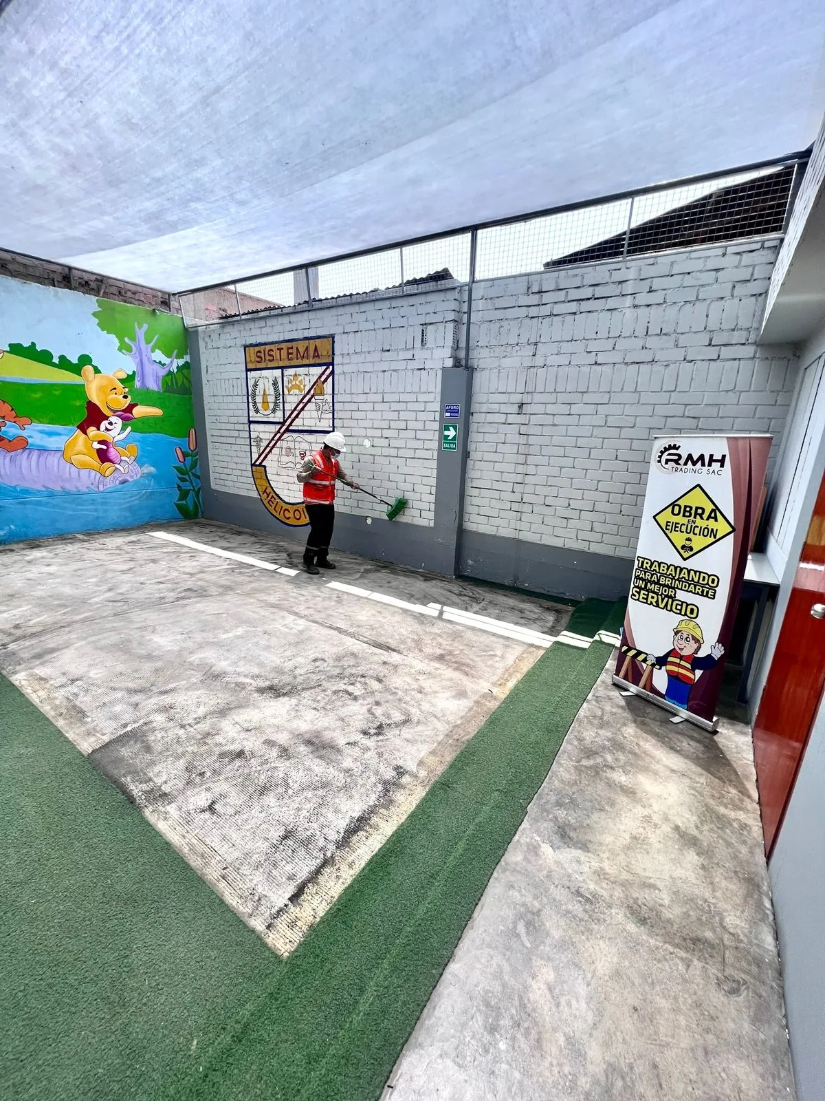 Trabajos de adecuación en Colegio Saco Oliveros · fotografía 6