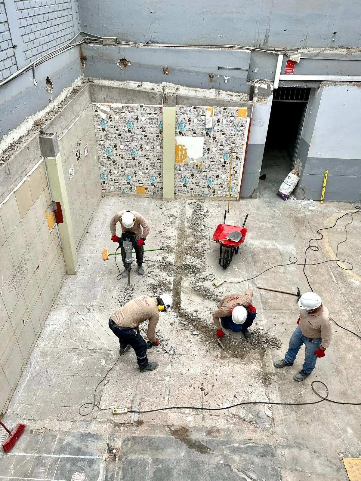 Trabajos de adecuación en Colegio Saco Oliveros · fotografía 14