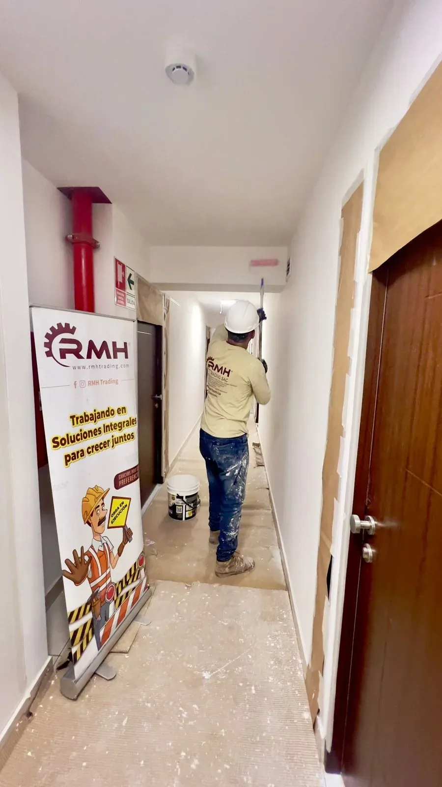Pintado interno de edificio · fotografía 8