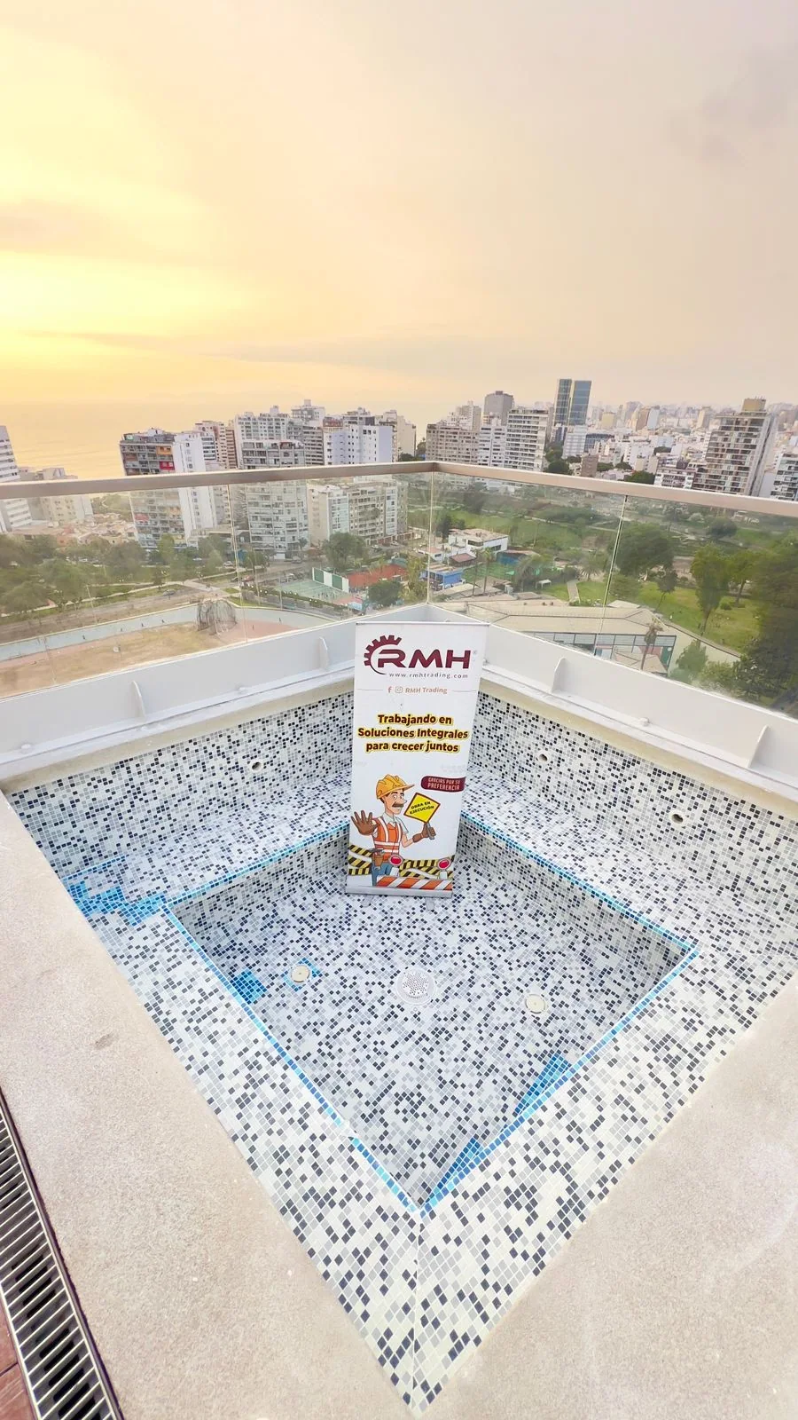 Registro fotográfico de Mantenimiento integral de piscina