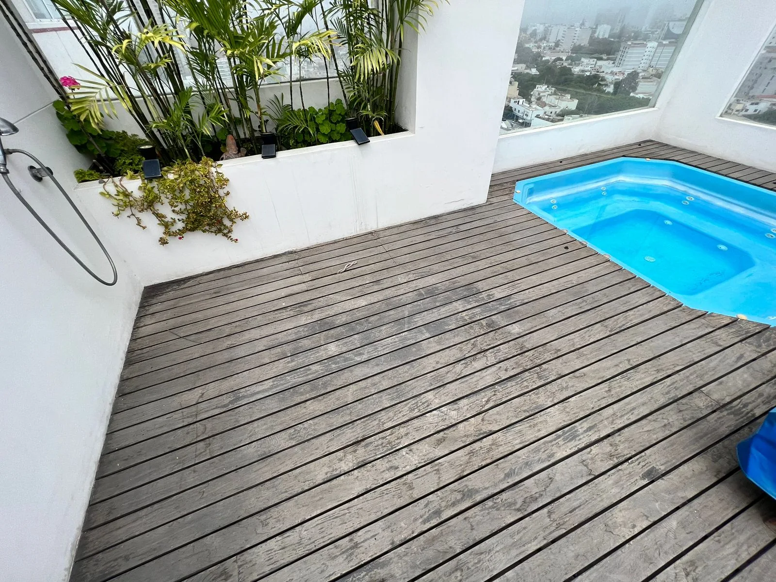 Tratamiento de madera en penthouse de San Isidro · fotografía 3