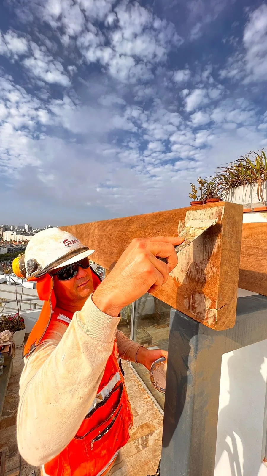 Tratamiento de madera en penthouse de San Isidro · fotografía 6