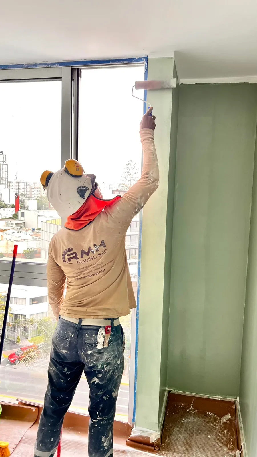 Pintado integral de departamento en San Isidro · fotografía 3